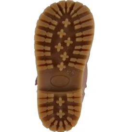 Pom Pom Vinterstøvler - Broque Velcro Boot Tex - Dark Rose