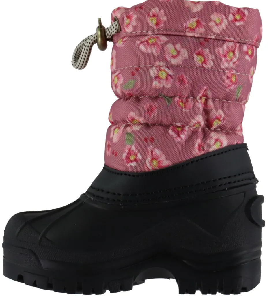 Pom Pom Vinterstøvler - PmWill - Autumn Anemone AOP