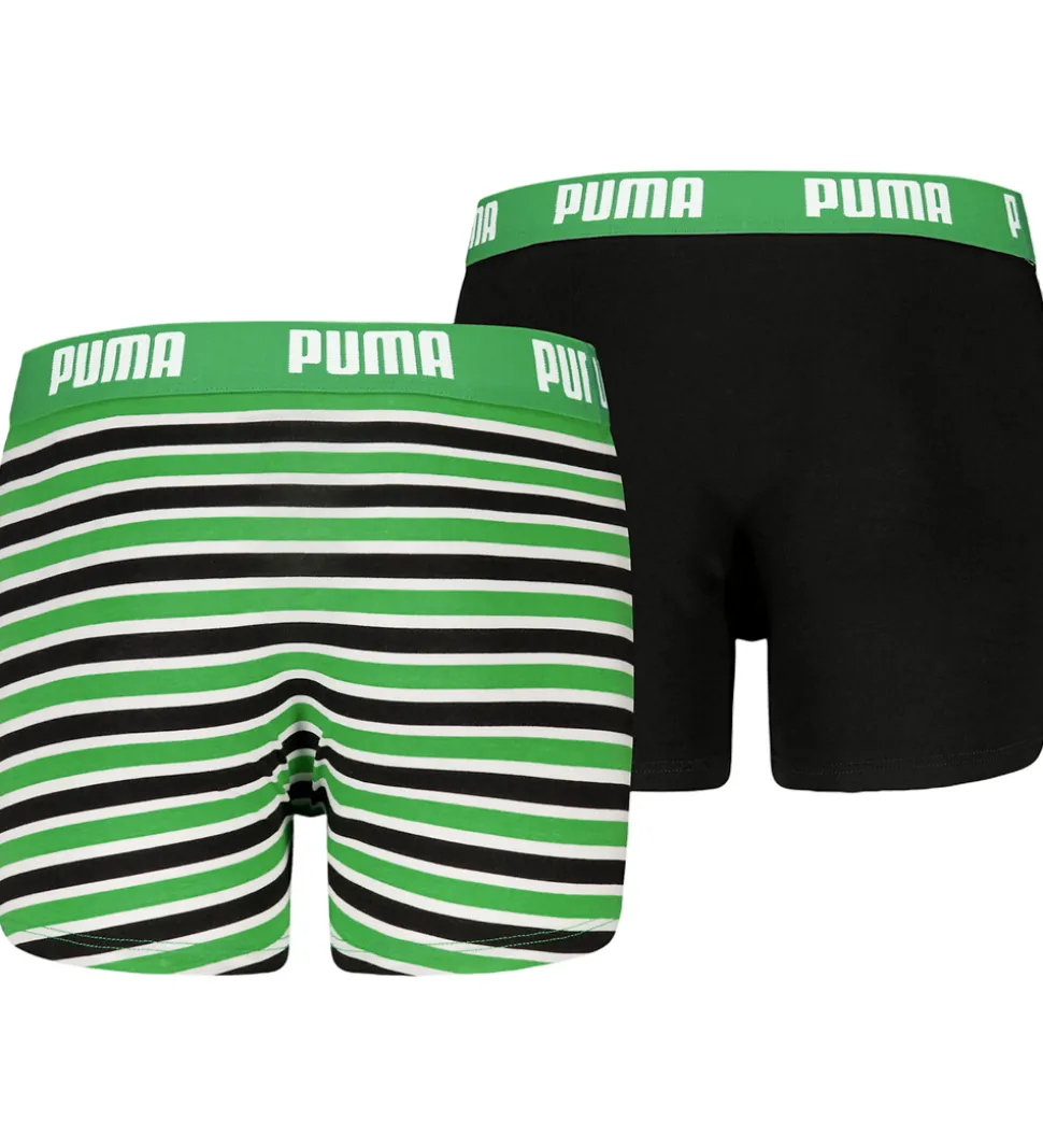Puma Boxershorts - Everyday - 2-pak - Grøn/Sort