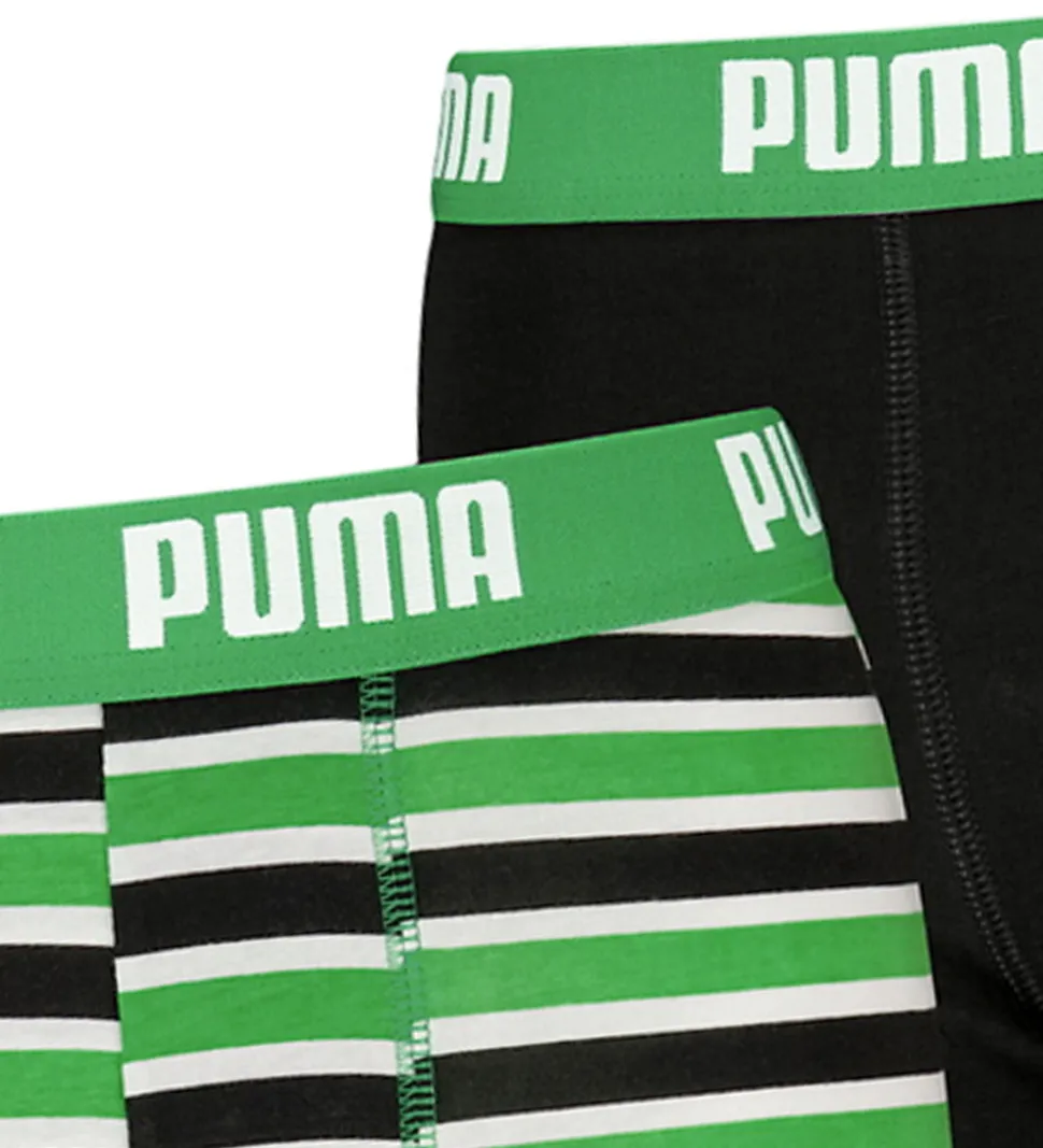 Puma Boxershorts - Everyday - 2-pak - Grøn/Sort