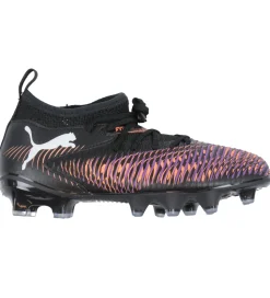 Puma Fodboldstøvler - Future 8 Match FG/AG Jr - Sort/Hvid/Glowin