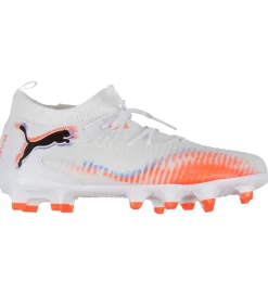 Puma Fodboldstøvler - Future 8 Match FG/AG Jr - White/Puma Black