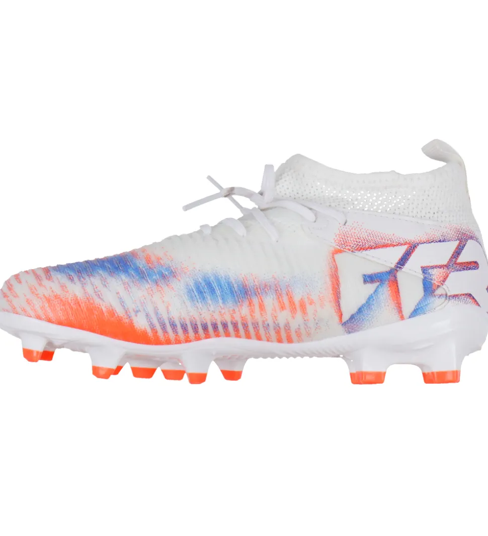 Puma Fodboldstøvler - Future 8 Match FG/AG Jr - White/Puma Black