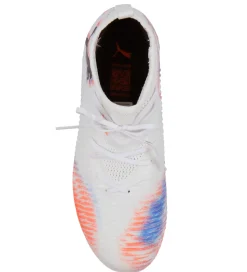 Puma Fodboldstøvler - Future 8 Match FG/AG Jr - White/Puma Black