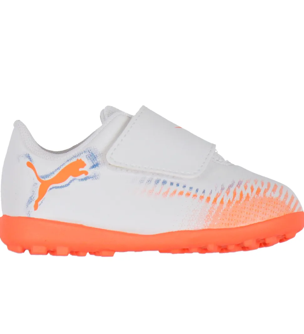 Puma Fodboldstøvler - Future 8 Play V TT Inf - Hvid/Puma Sort/Gl