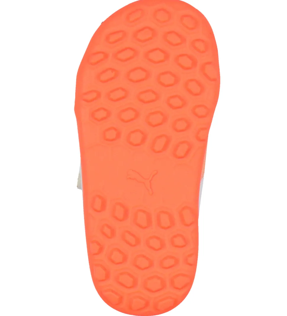 Puma Fodboldstøvler - Future 8 Play V TT Inf - Hvid/Puma Sort/Gl