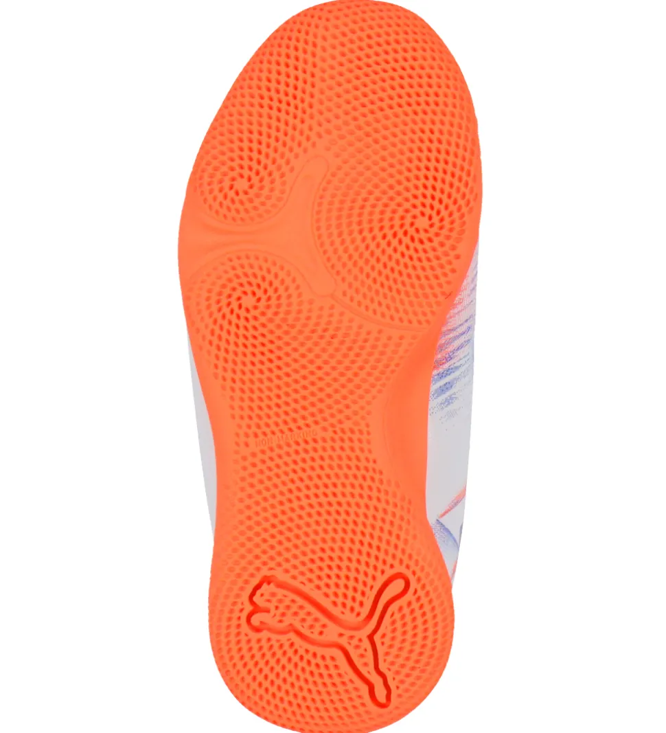 Puma Fodboldstøvler - Future 8 Play V IT Jr - Hvid/Puma Sort/Gl