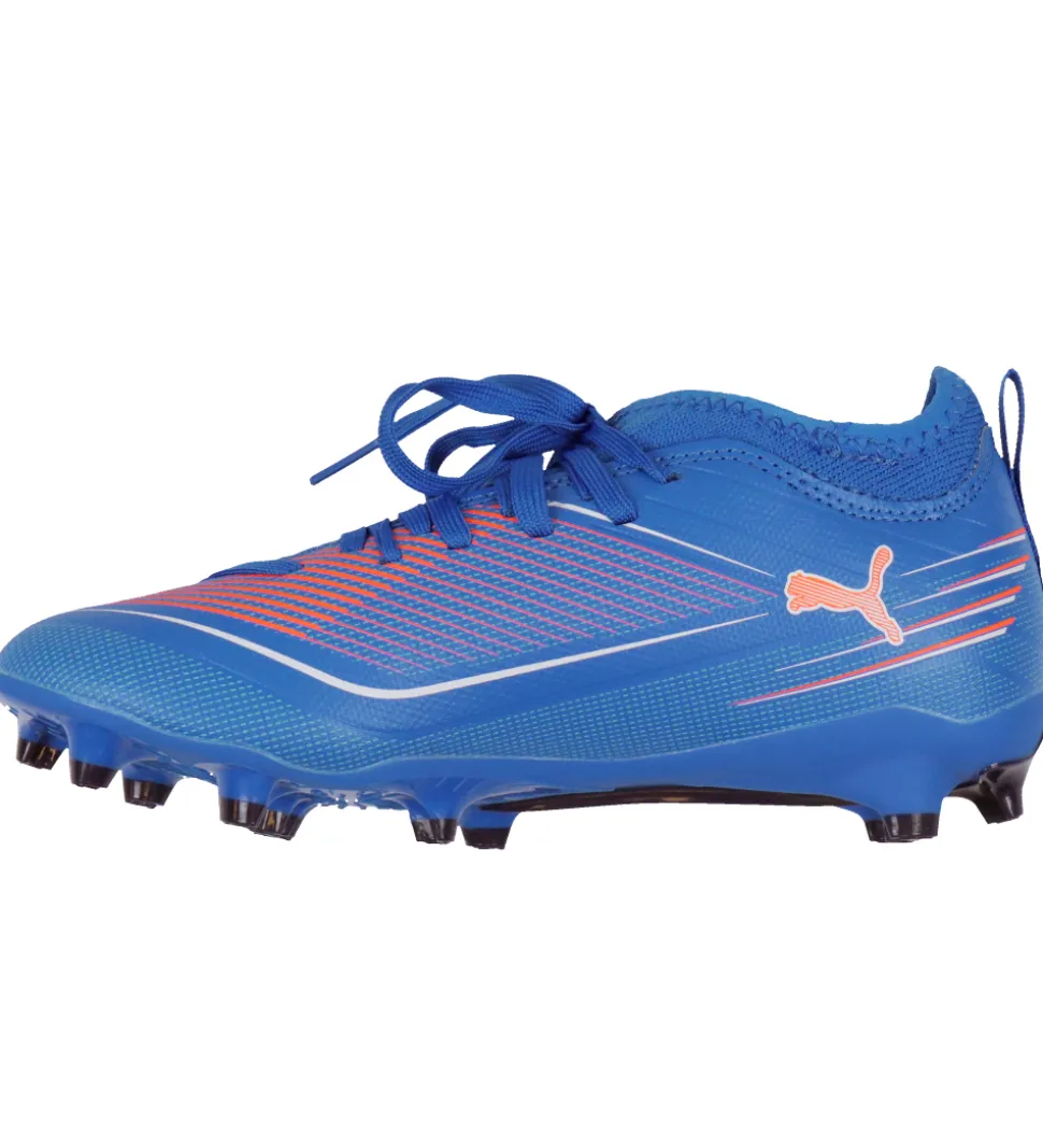 Puma Fodboldstøvler - Ultra 6 Match FG/AG Jr - Ultra Blue/Hvid/