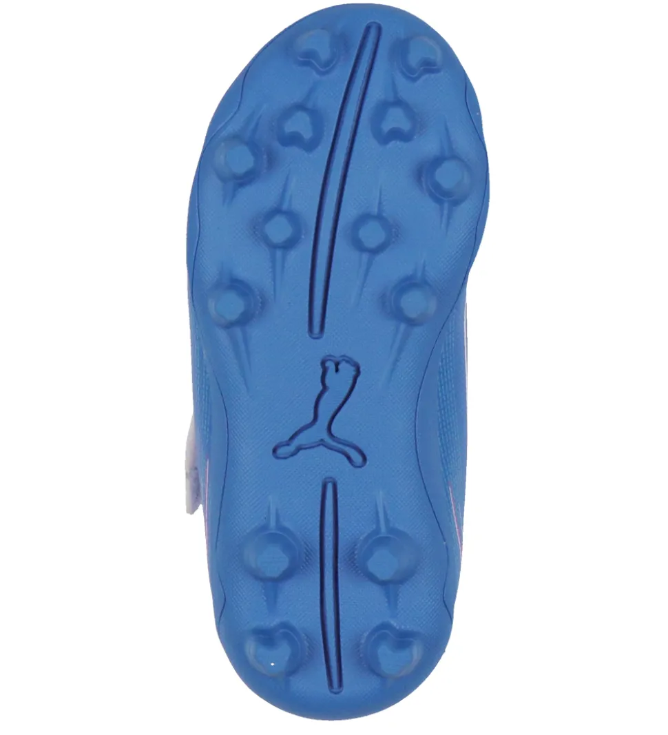 Puma Fodboldstøvler - Ultra 6 Play V FG/AG RB Jr - Ultra Blue/Wh