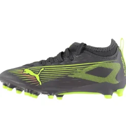 Puma Fodboldstøvler - Ultra 5 Match FG/AG Jr - Silver Yellow/Age