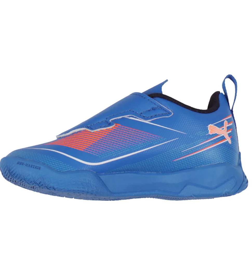 Puma Indendørssko - Ultra 6 Play V IT Jr - Ultra Blue/Hvid/Gl