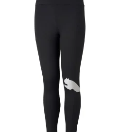 Puma Leggings - Active - Sort m.Hvid Logo