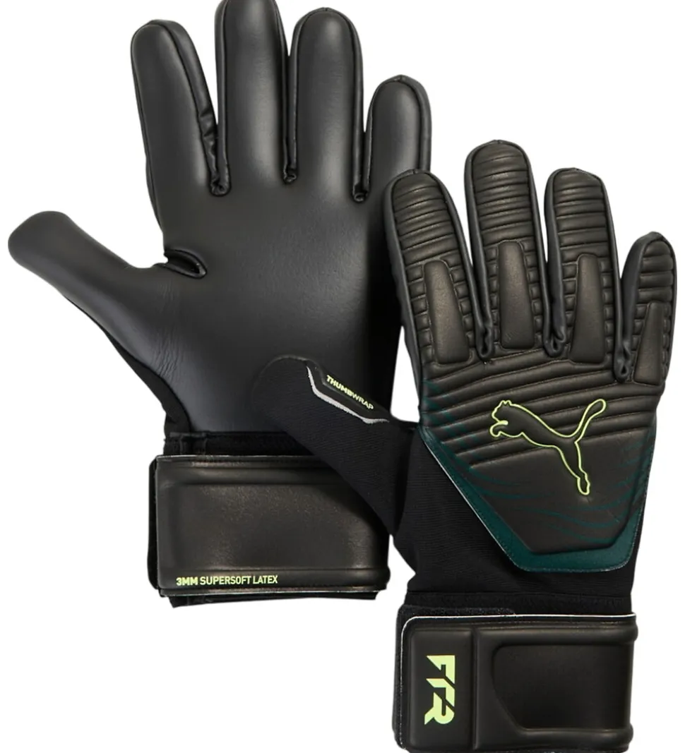 Puma Målmandshandsker - FUTURE Match NC - Sort/Grøn/Fizzy Light