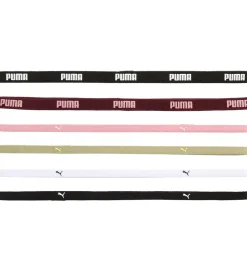 Puma Pandebånd - 6-pak - Ruby Shimmer/Pink/Lux Army