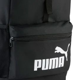 Puma Rygsæk - Phase Hooded - Puma Black m. Hvid