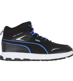 Puma Støvler - Evolve Trail Jr - Black/Hyperlink Blue