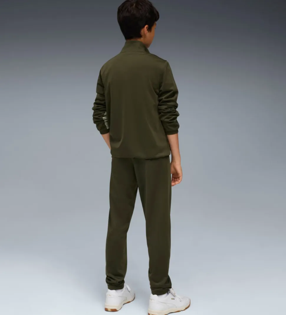 Puma Træningssæt - Poly Colorblock - Dark Olive