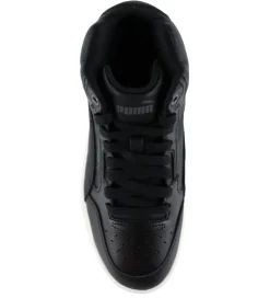 Puma Vinterstøvler - Shuffle Downtown Mid Fur Jr - Black/Shadow