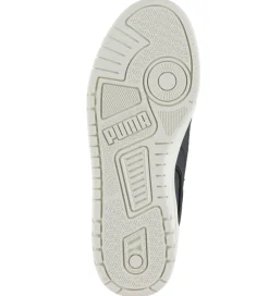 Puma Vinterstøvler - Shuffle Downtown Mid Fur Jr - Black/Shadow