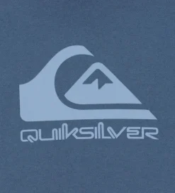 Quiksilver Hættetrøje - Comp Logo - China Blue