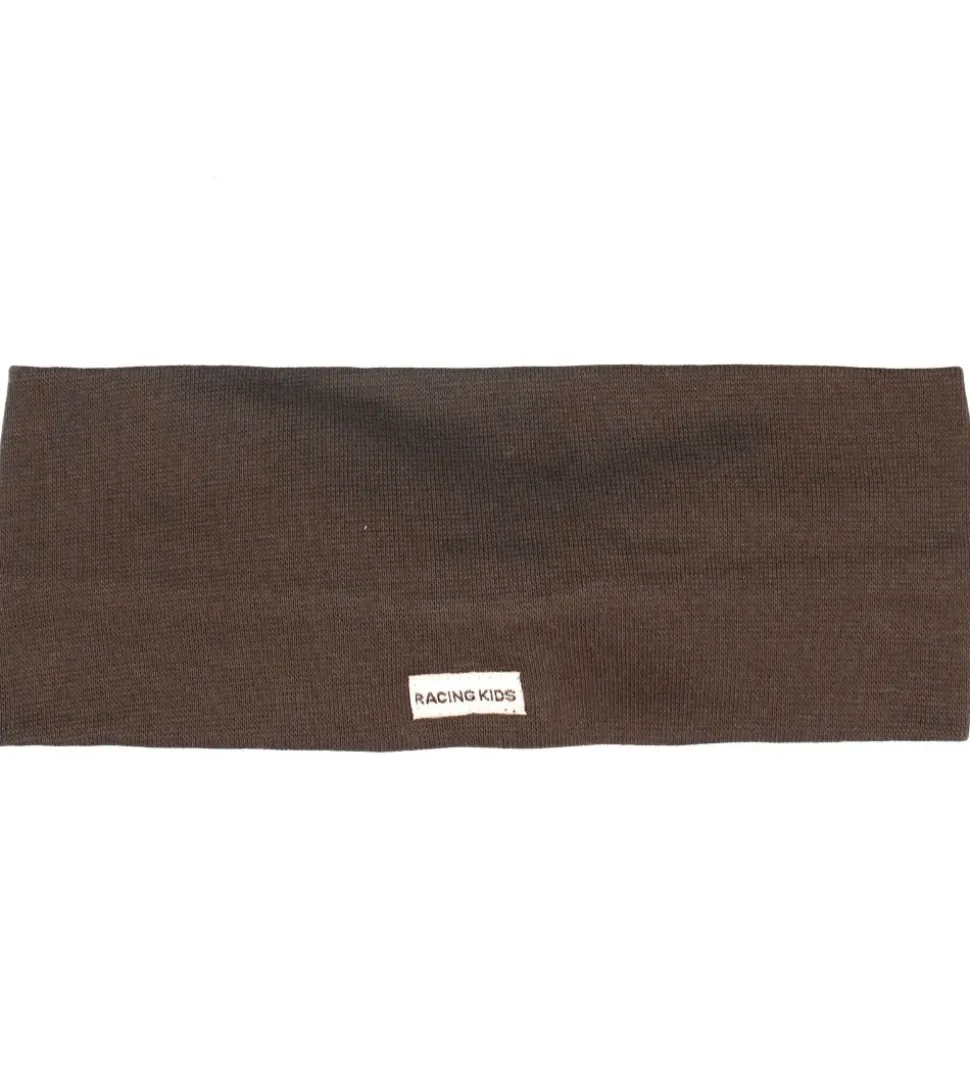 Racing Kids Pandebånd - Brun m. Sløjfe