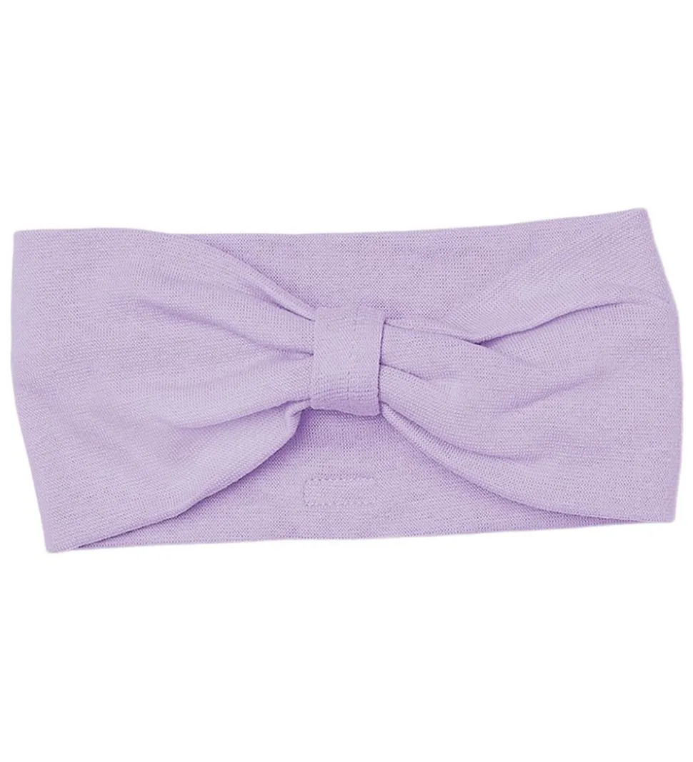 Racing Kids Pandebånd m. Sløjfe - 2-lags - Lavender