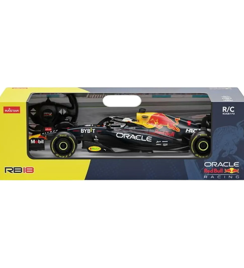 Rastar Fjernstyret Bil - F1 Oracle Red Bull Racing RB18 - 1:12