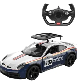 Rastar Fjernstyret Bil - Porsche 911 Dakar - 1:14