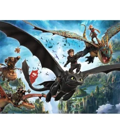 Ravensburger Puslespil - 150 Brikker - Dragons