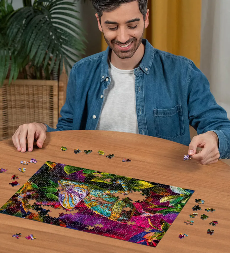 Ravensburger Puslespil - 500 Brikker - Chameleon