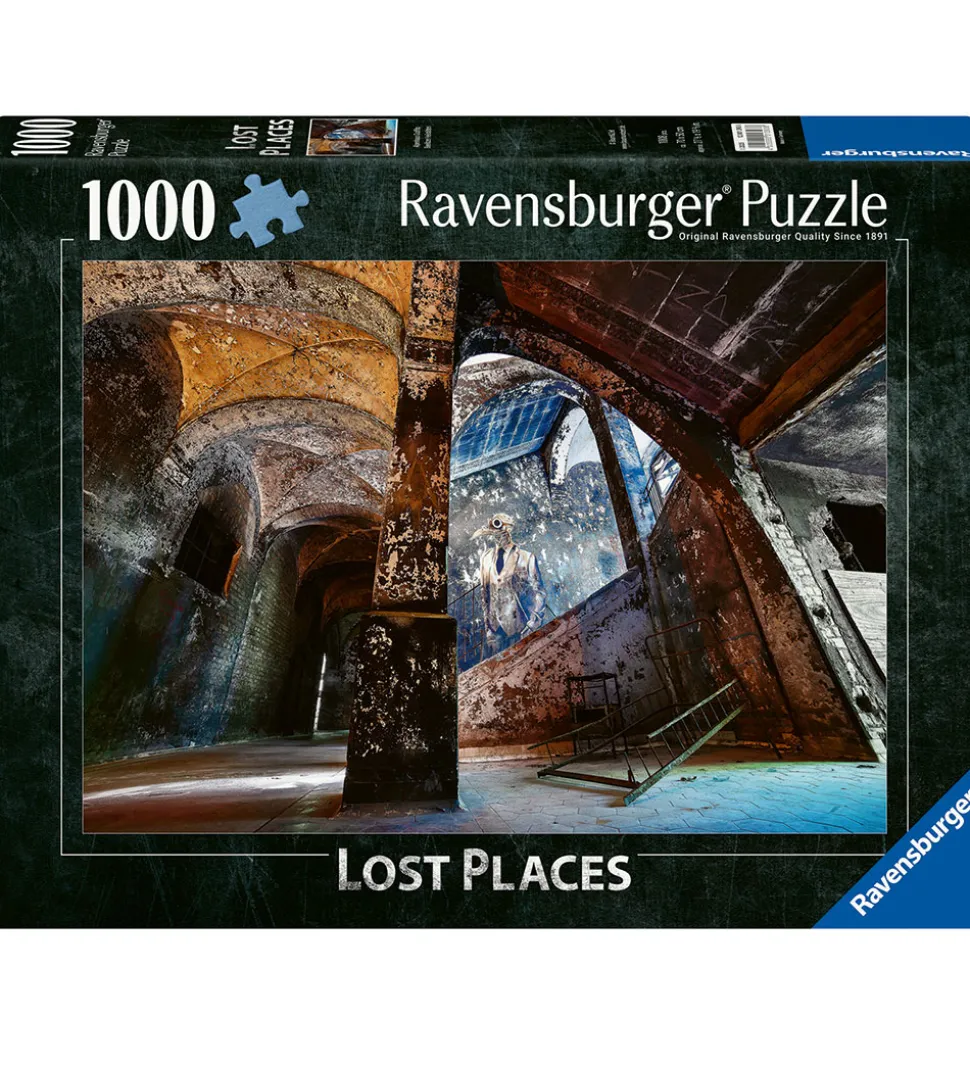 Ravensburger Puslespil - 1000 Brikker - Lost Places - Alpenhaus