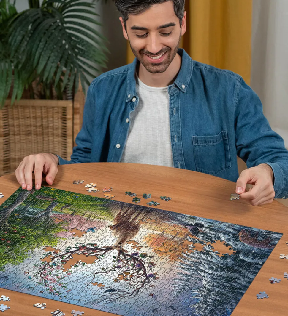 Ravensburger Puslespil - 1000 Brikker - Magical Deer