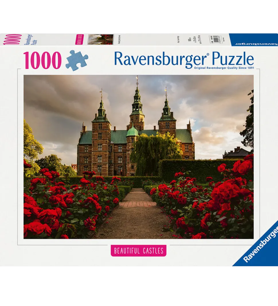 Ravensburger Puslespil - 1000 Brikker - Rosenborg Castel