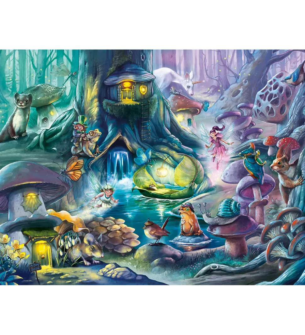 Ravensburger Puslespil - 150 Brikker - Magical Forest