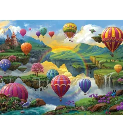 Ravensburger Puslespil - 500 Brikker - Air Balloon Valley