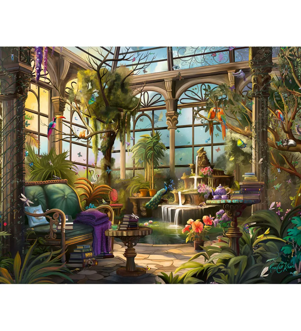 Ravensburger Puslespil - 1500 Brikker - The Greenhouse