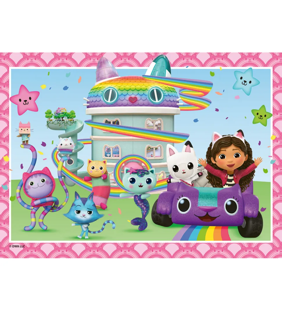 Ravensburger Puslespil - 2x24 Brikker - Gabby's Dollhouse