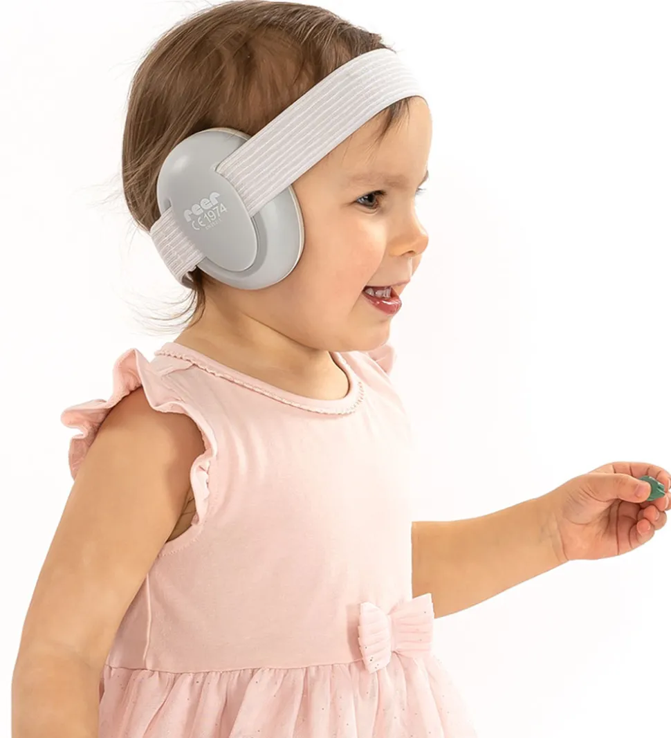 Reer Høreværn Til Baby - Grå