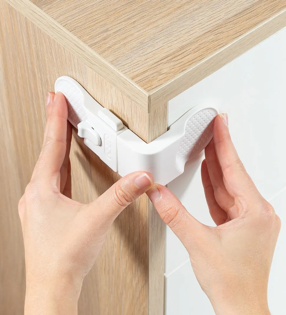 Reer Skab/Skuffe Lås - Hvid