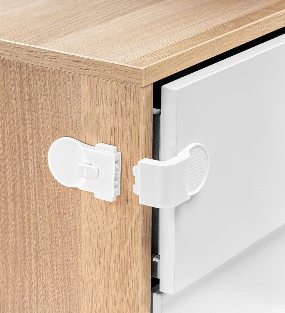 Reer Skab/Skuffe Lås - Hvid