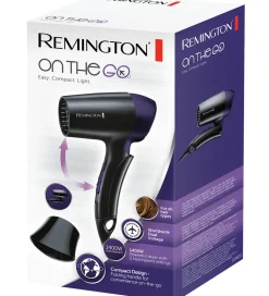 Remington Hårtørrer - On The Go - D2400