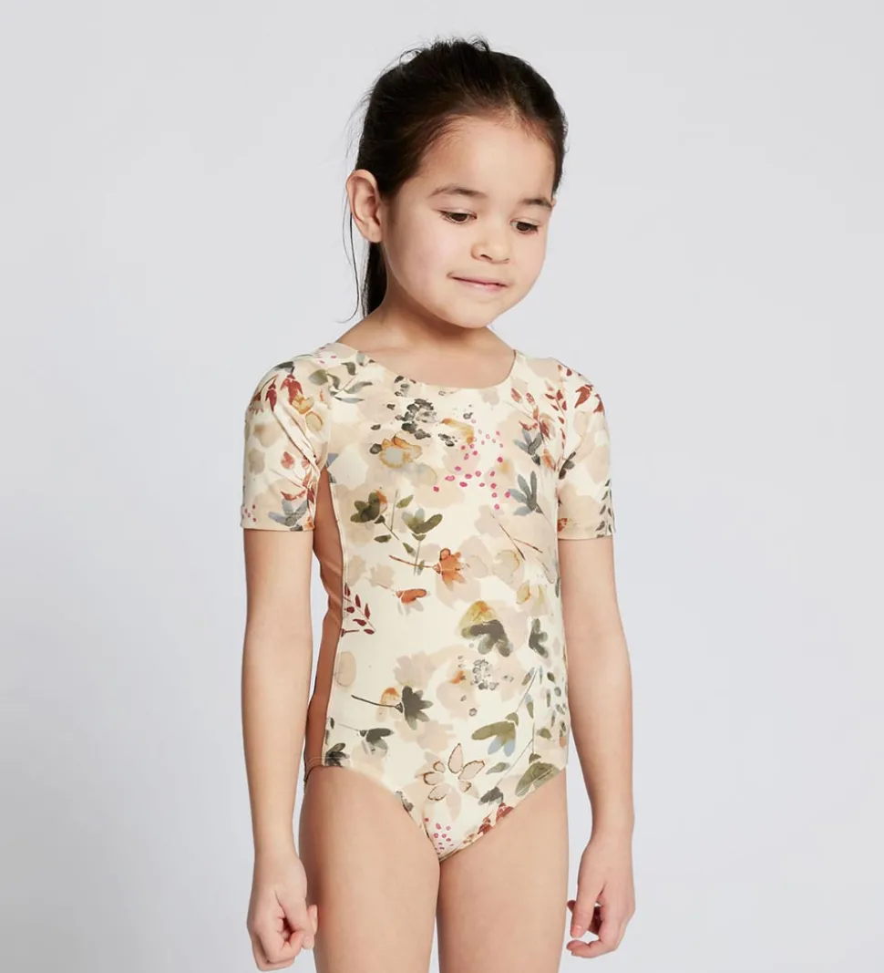 Rethinkit Gymnastikdragt k/æ - Fraya - Flower Camouflage