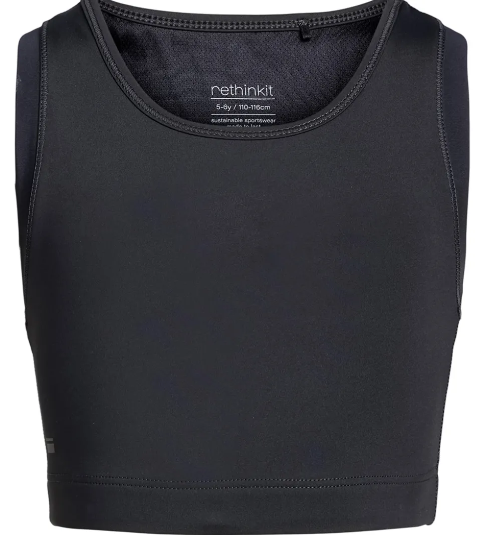 Rethinkit Sportstop - Cropped - Thea - Sort