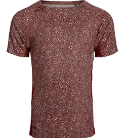 Rethinkit T-shirt - Carla - Rose Brown Flowers