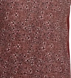 Rethinkit T-shirt - Carla - Rose Brown Flowers