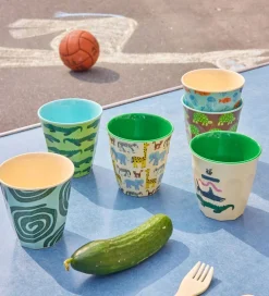 Rice Kopper - Melamin - 6 stk. - 160 ml - Mint/Wildlife