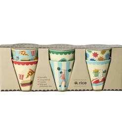 Rice Kopper - Melamin - 6 stk. - 160 ml - Mint Fun Fair