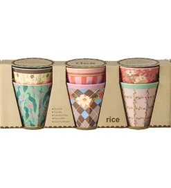 Rice Kopper - Melamin - 6 stk. - 250 ml - All You Need Is Love
