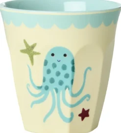 Rice Kopper - Melamin - 6 stk. - 160 ml - Blue Ocean