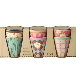 Rice Kopper - Melamin - 6 stk. - 160 ml - All You Need Is Love
